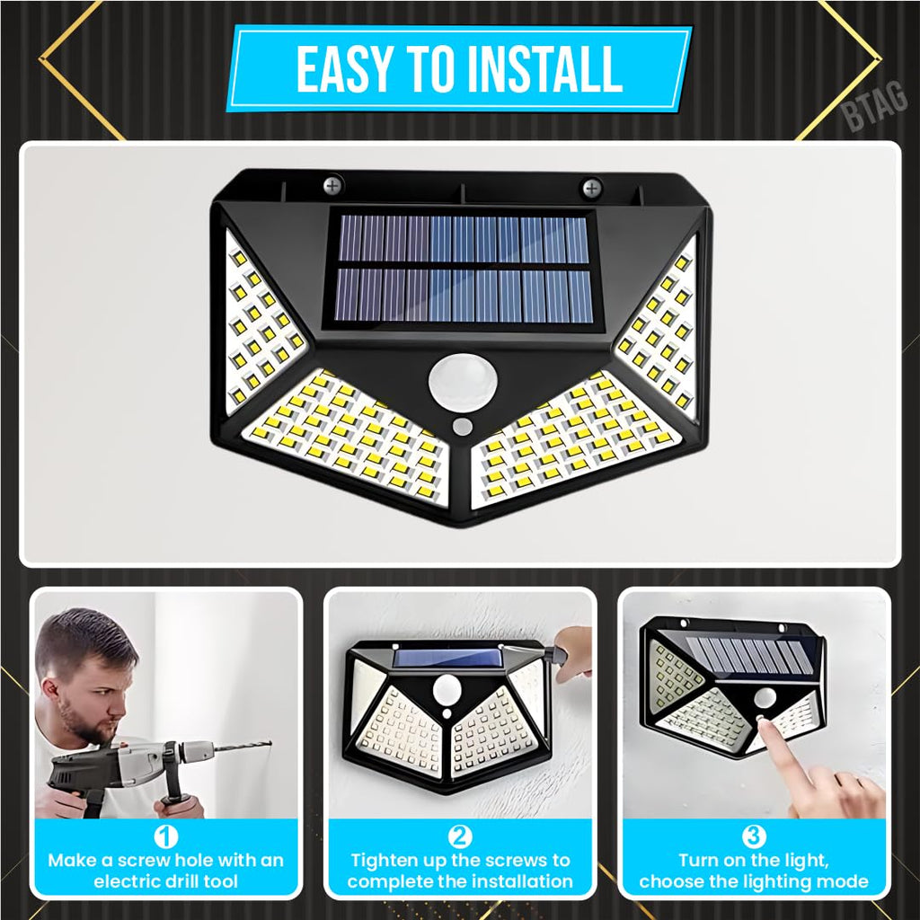 Solar wall lamp