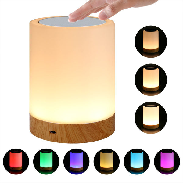 Touch lamp speaker